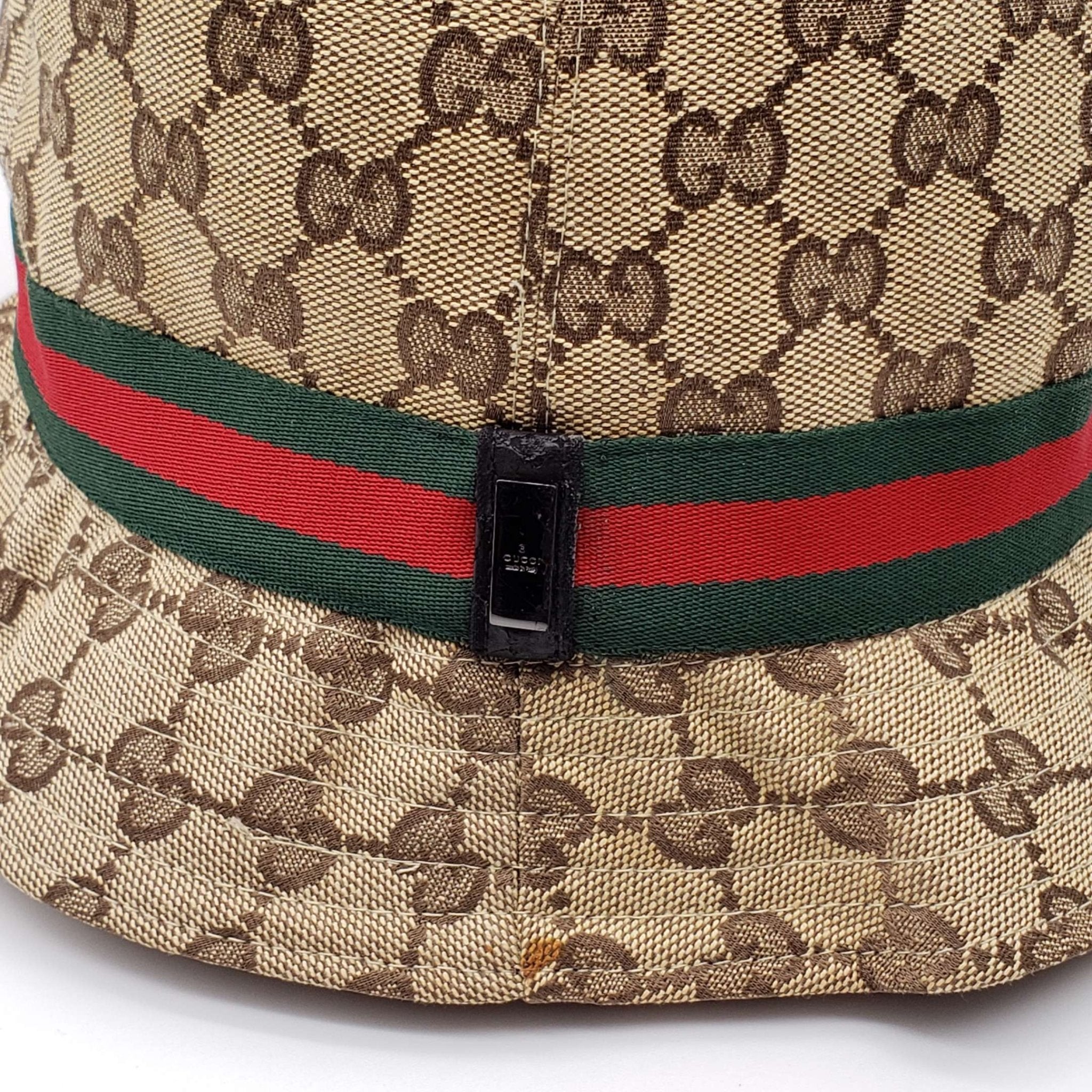 Gucci Beige Sherry Bucket Hat