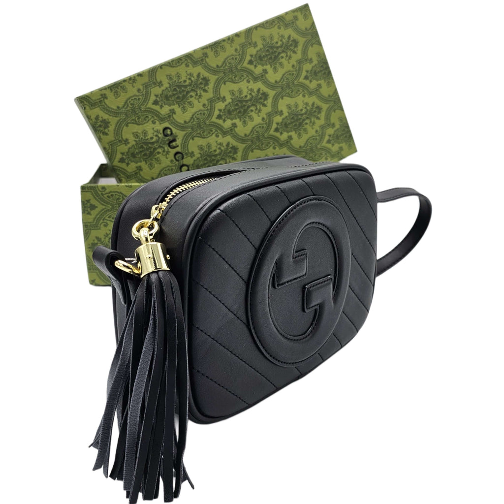 Gucci Blondie Shoulder / Crossbody Bag Black