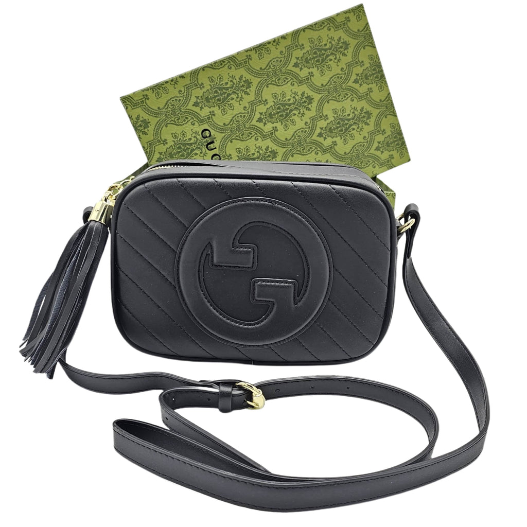 Gucci Blondie Shoulder / Crossbody Bag Black