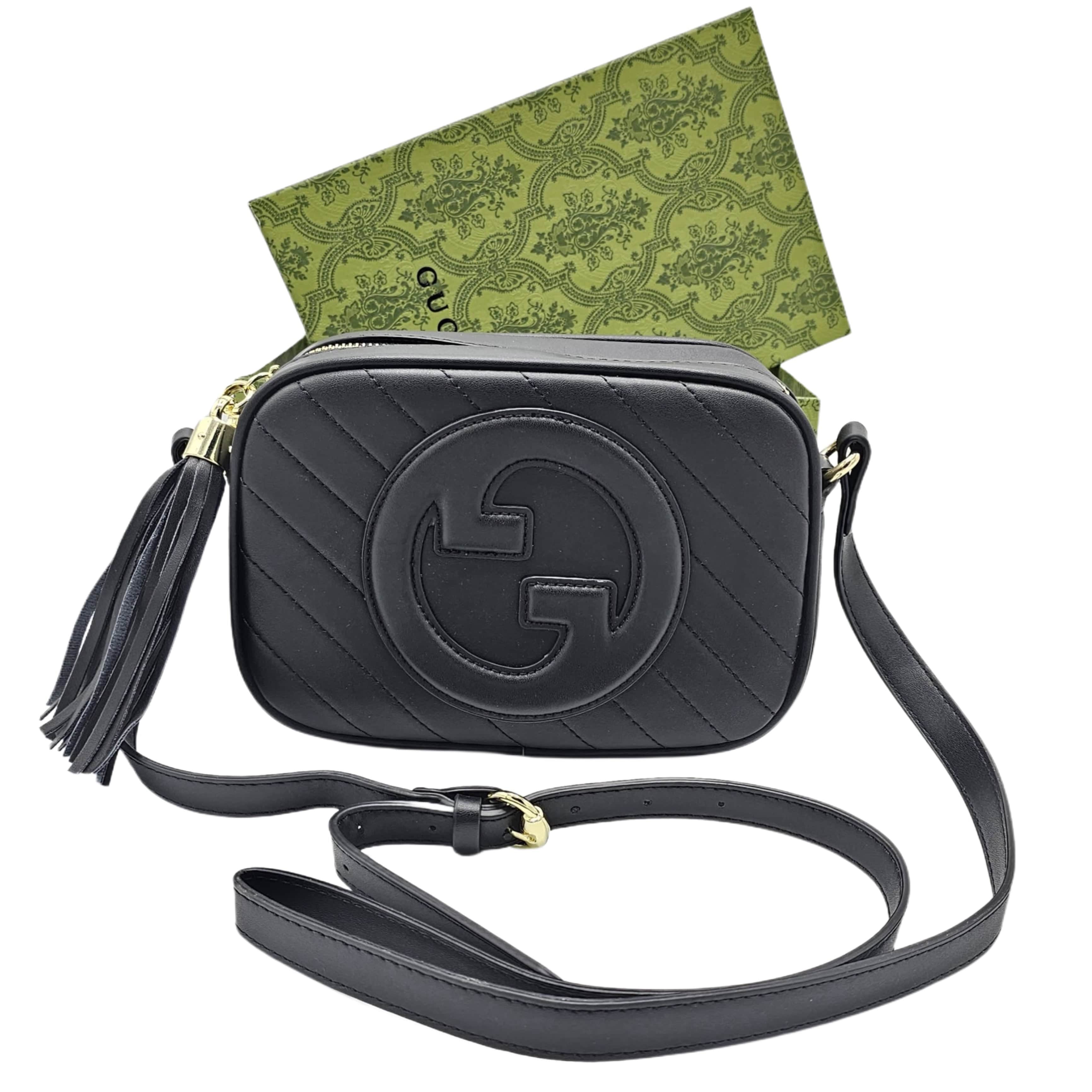Gucci Blondie Shoulder / Crossbody Bag Black
