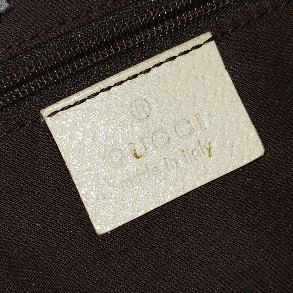 Gucci  Brown Canvas Tote Bag