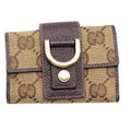Gucci Canvas Leather Key Case