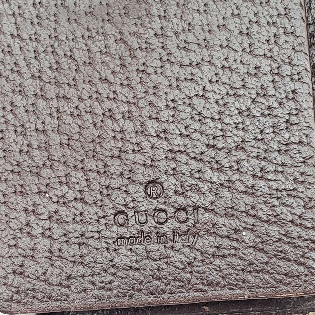 Gucci Canvas Leather Key Case