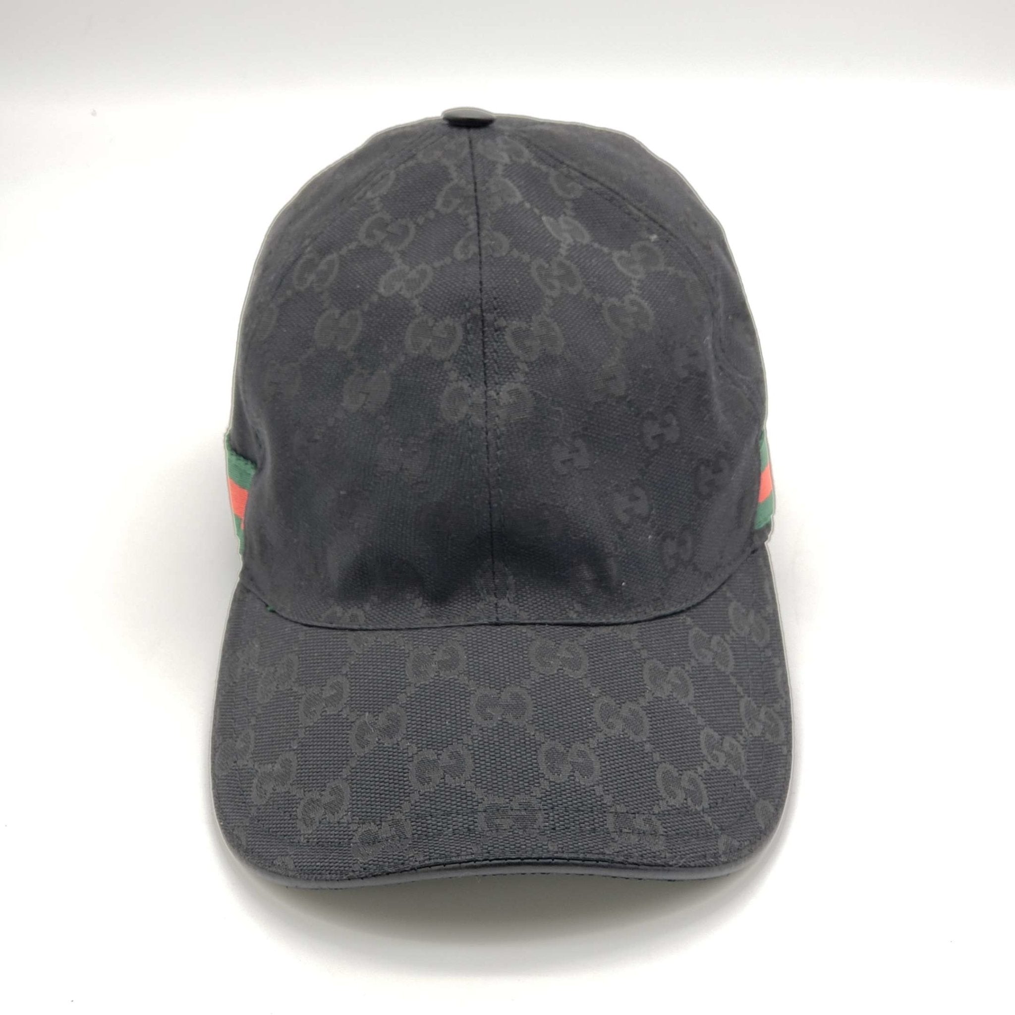 Gucci Cap Black Canvas Hat