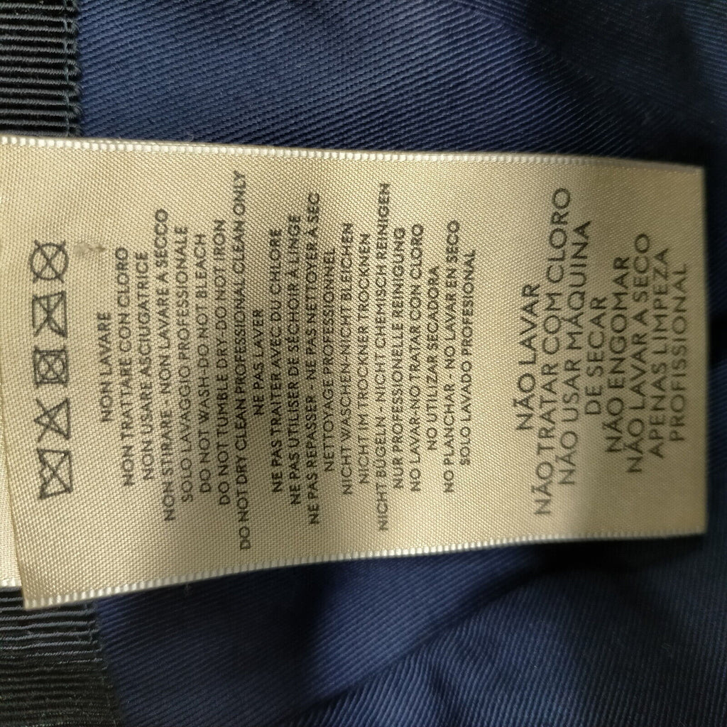 Gucci Cap GG Canvas Sherry Line Navy Blue Polyester