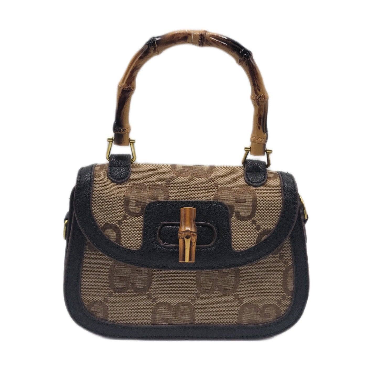 Gucci Crossbody Bag Bamboo Black