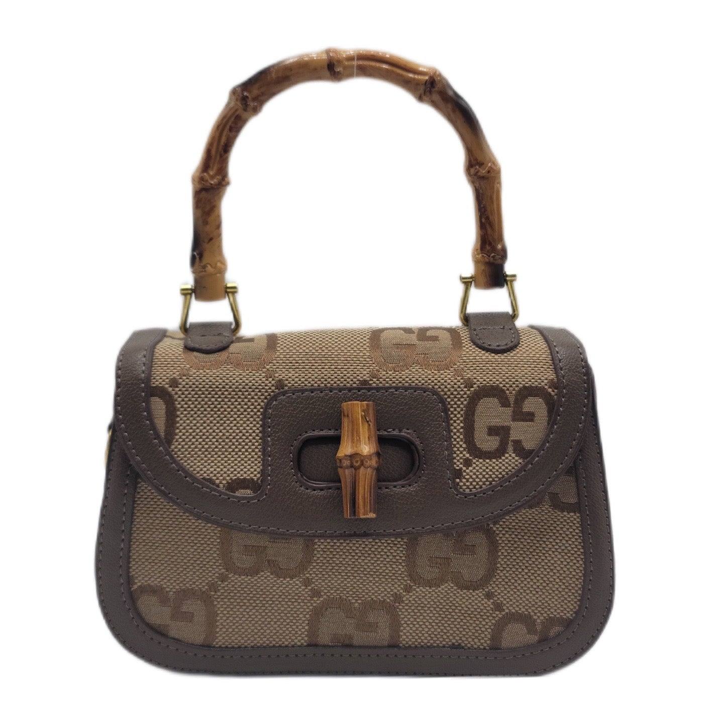Gucci Crossbody Bag Bamboo Brown