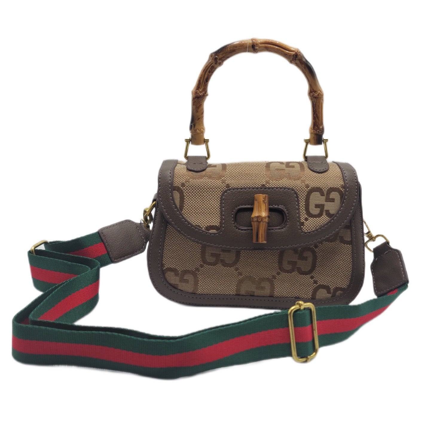 Gucci Crossbody Bag Bamboo Brown