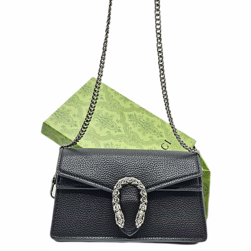 Gucci Dionysus Mini Crossbody Bag Black