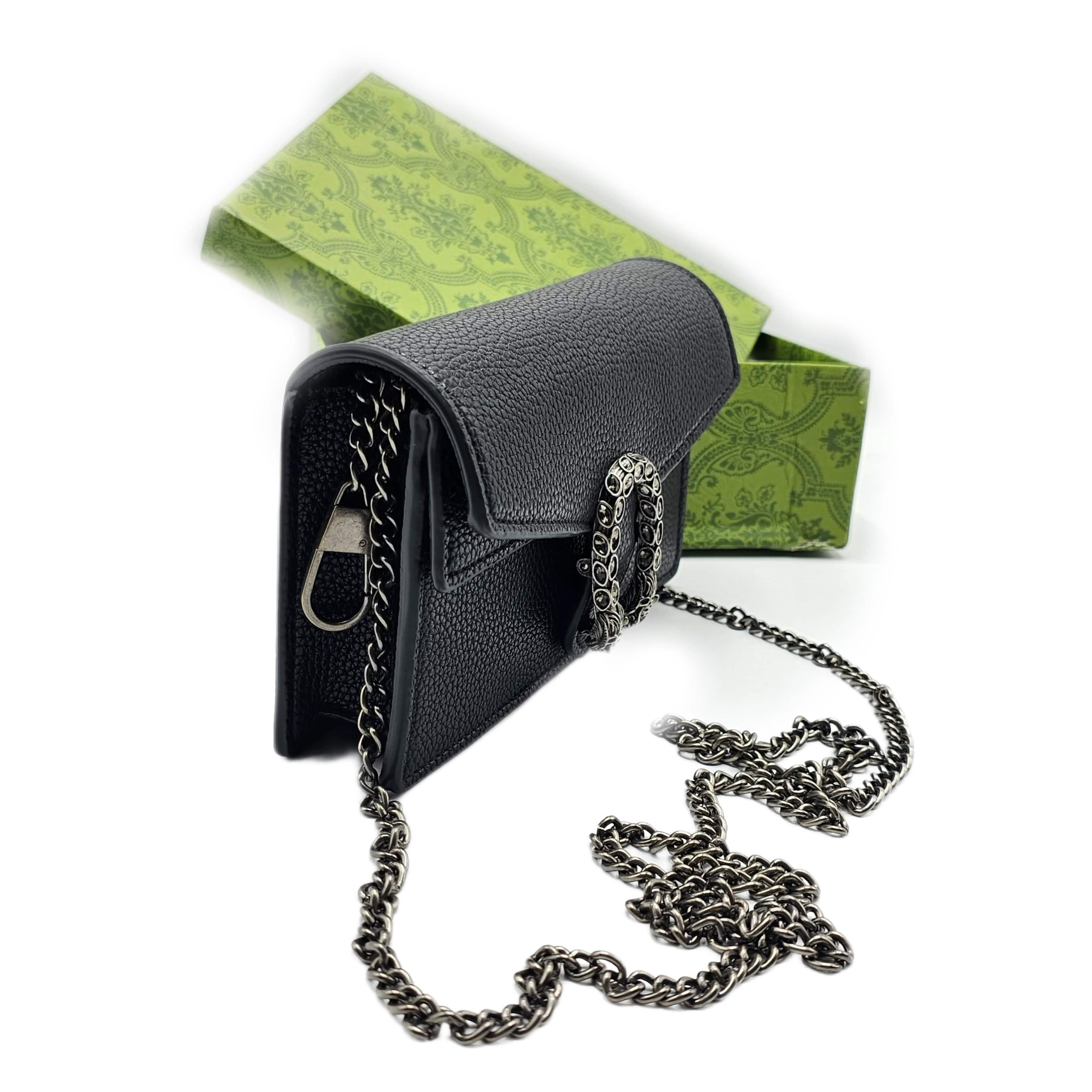 Gucci Dionysus Mini Crossbody Bag Black