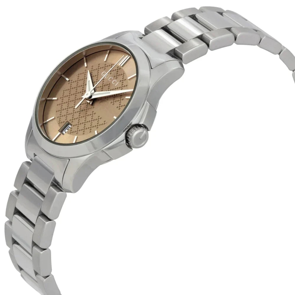 Gucci  G-Timeless Ladies Silver Watch YA126526