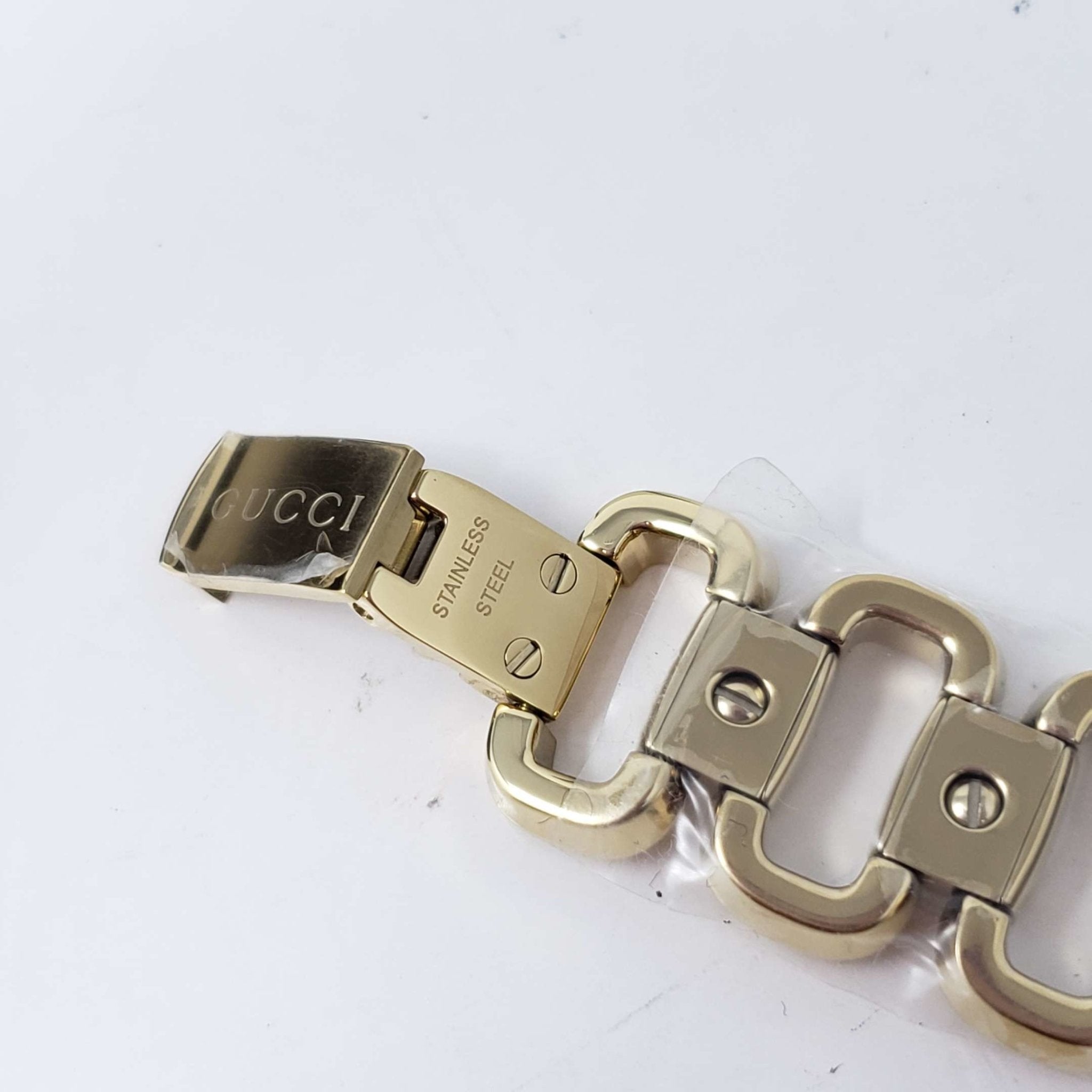 Gucci G-Gucci Gold-Tone Stainless Steel Watch