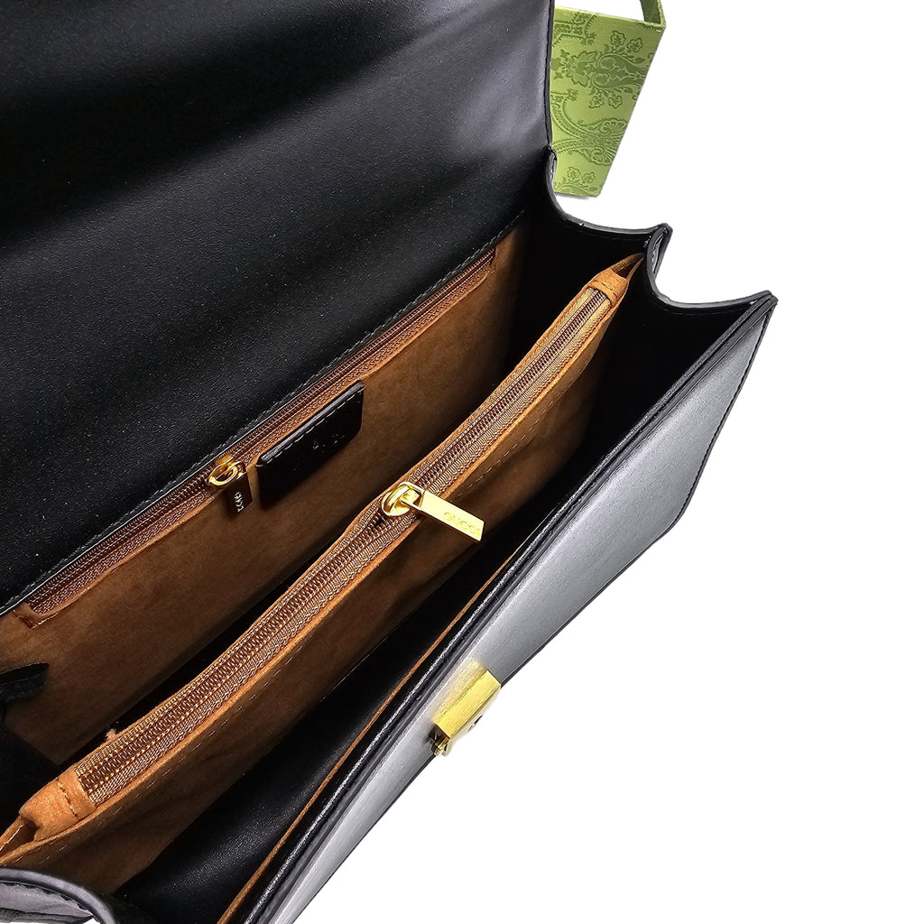 Gucci GG Marmont Chain Shoulder / Crossbody Bag Black