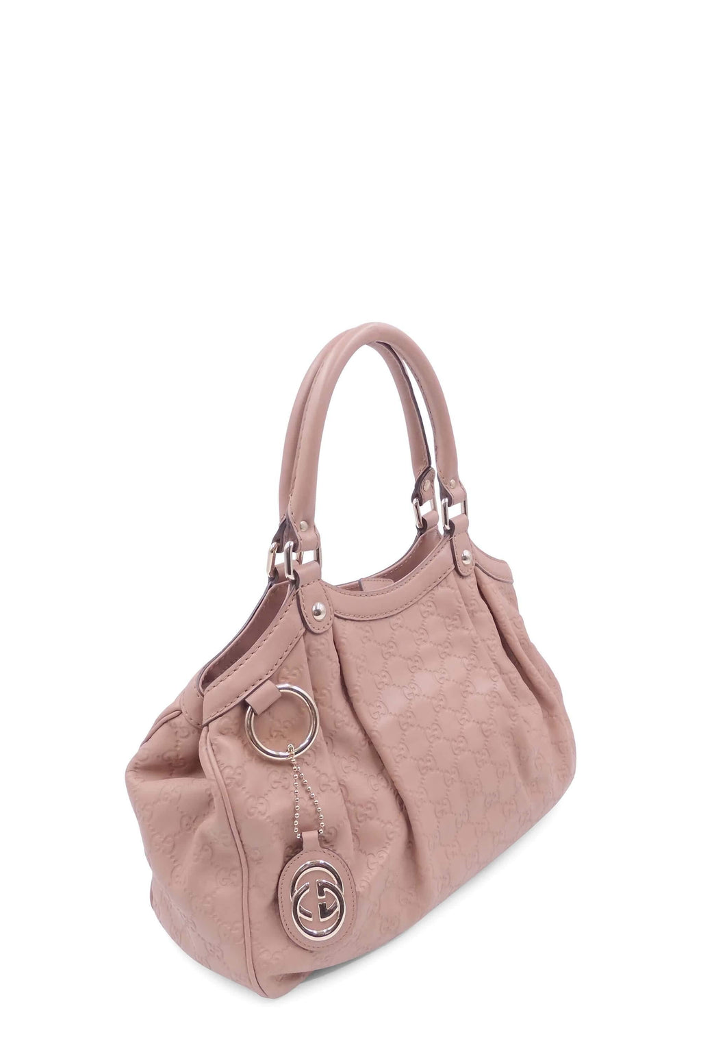 Guccissima Medium Sukey Tote Dusty Pink