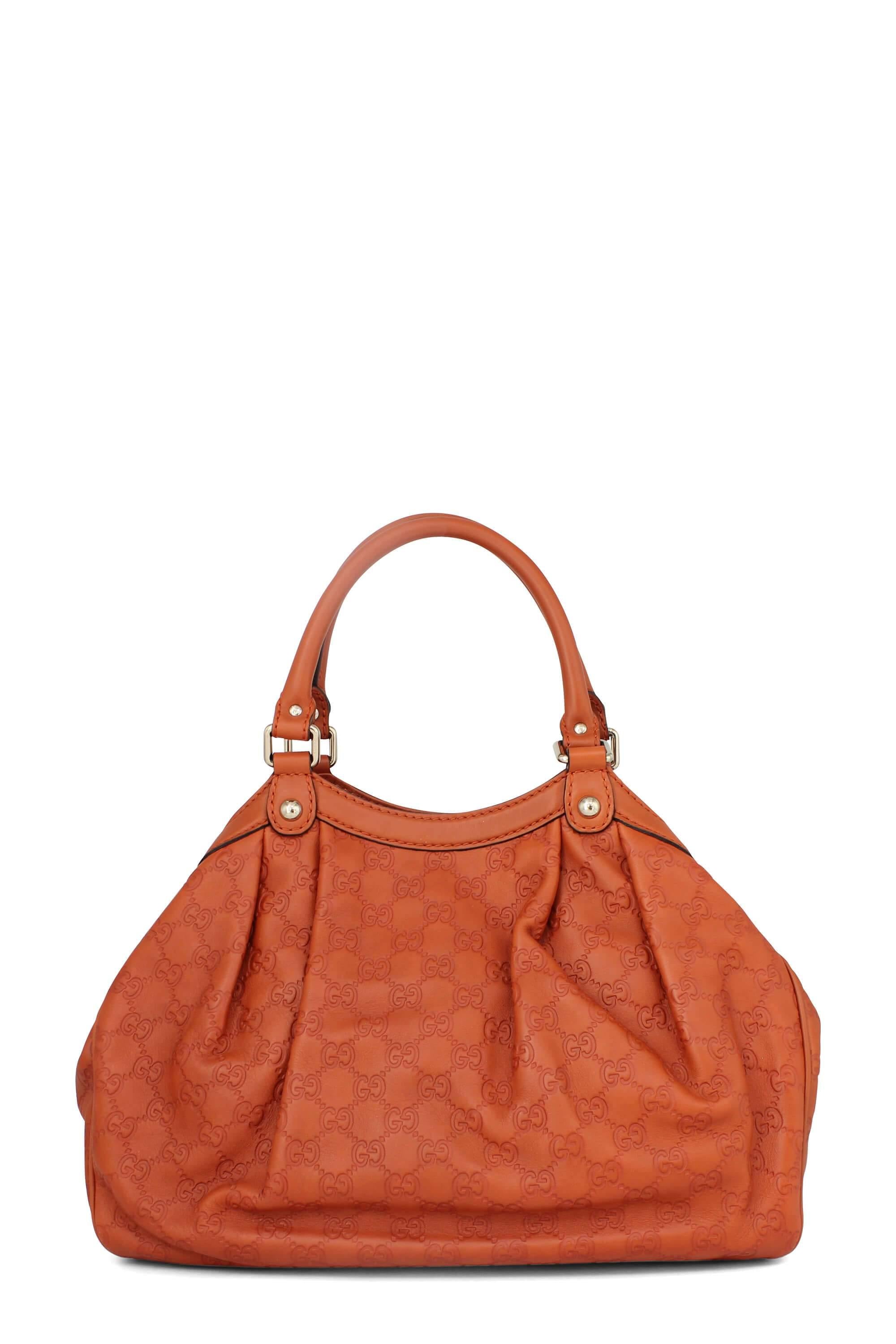 Guccissima Sukey Tote Orange