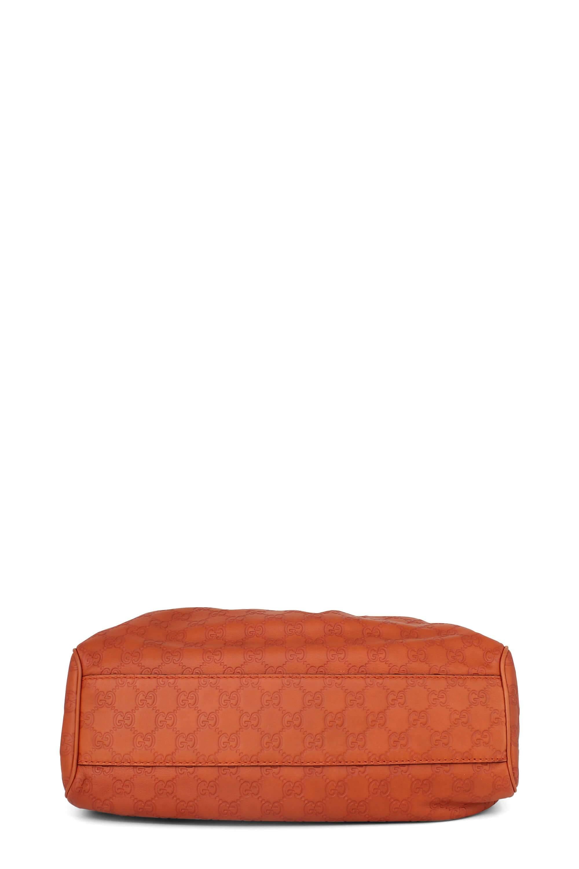 Guccissima Sukey Tote Orange