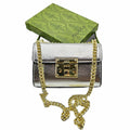 Gucci Padlock Shoulder / Crossbody Bag Silver