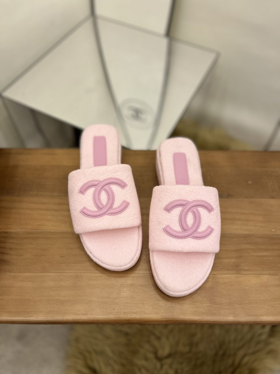 chanel Women's Mules Pink For Women 1.5in/4cm
