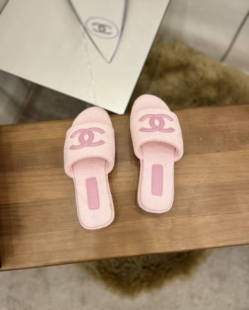 chanel Women's Mules Pink For Women 1.5in/4cm