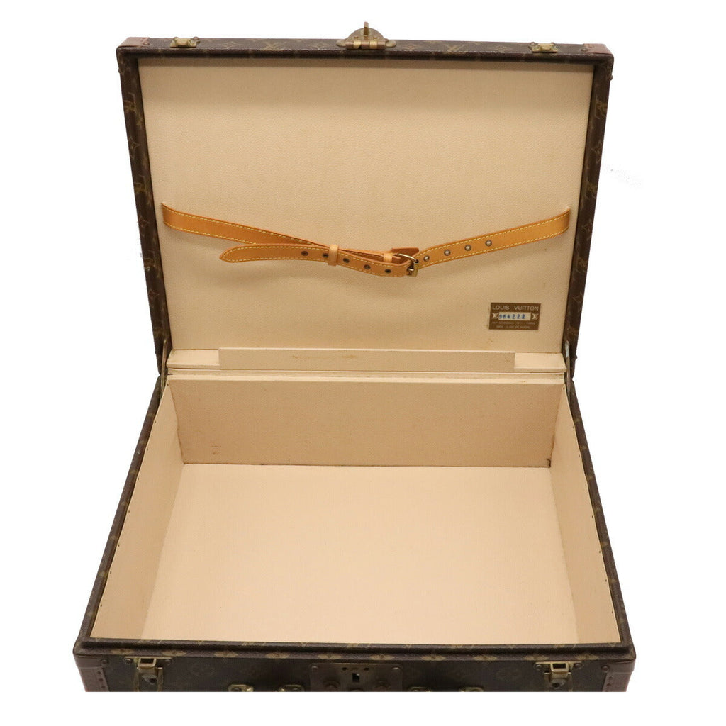 Louis Vuitton Monogram Super President Suitcase Business Bag Trunk Vintage