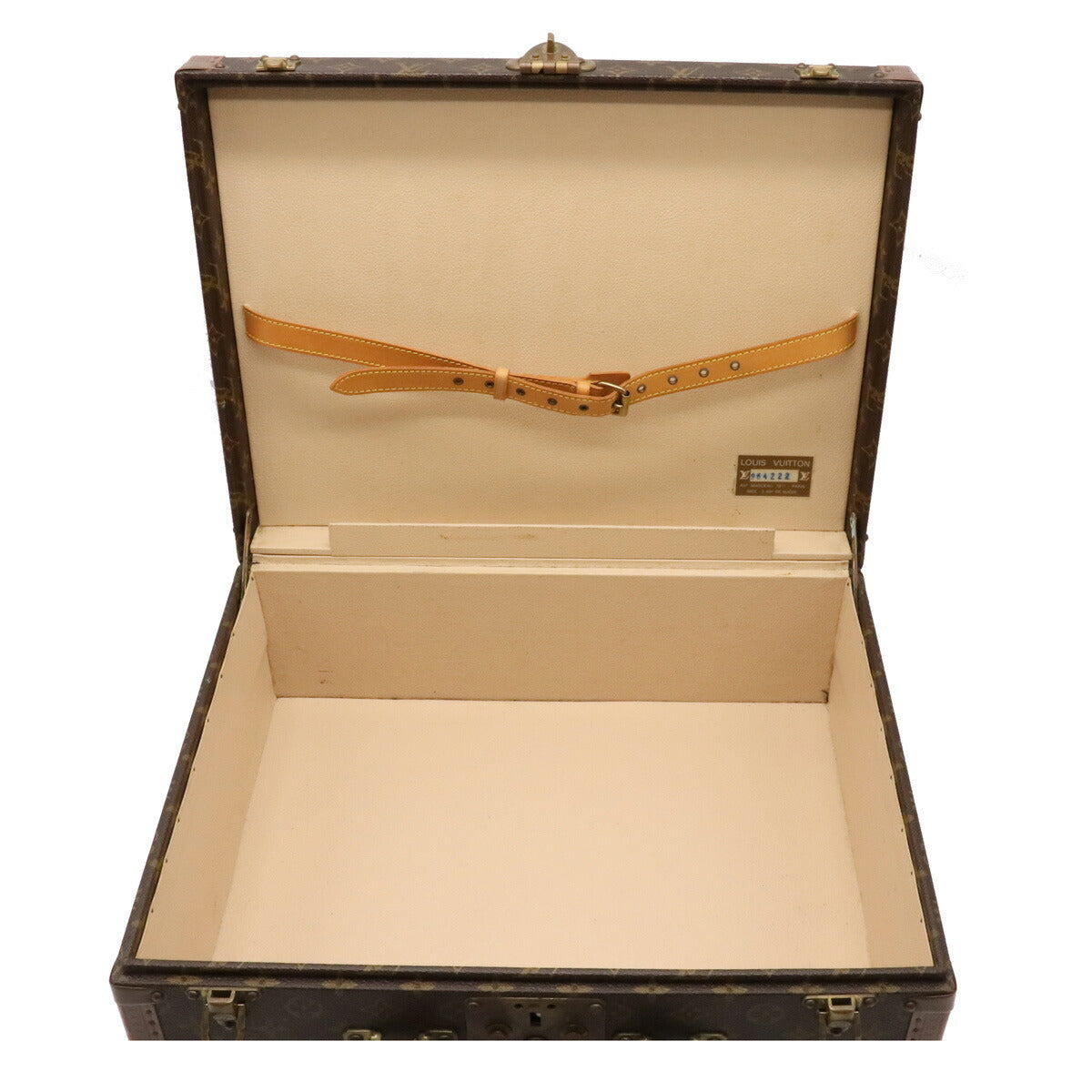 Louis Vuitton Monogram Super President Suitcase Business Bag Trunk Vintage
