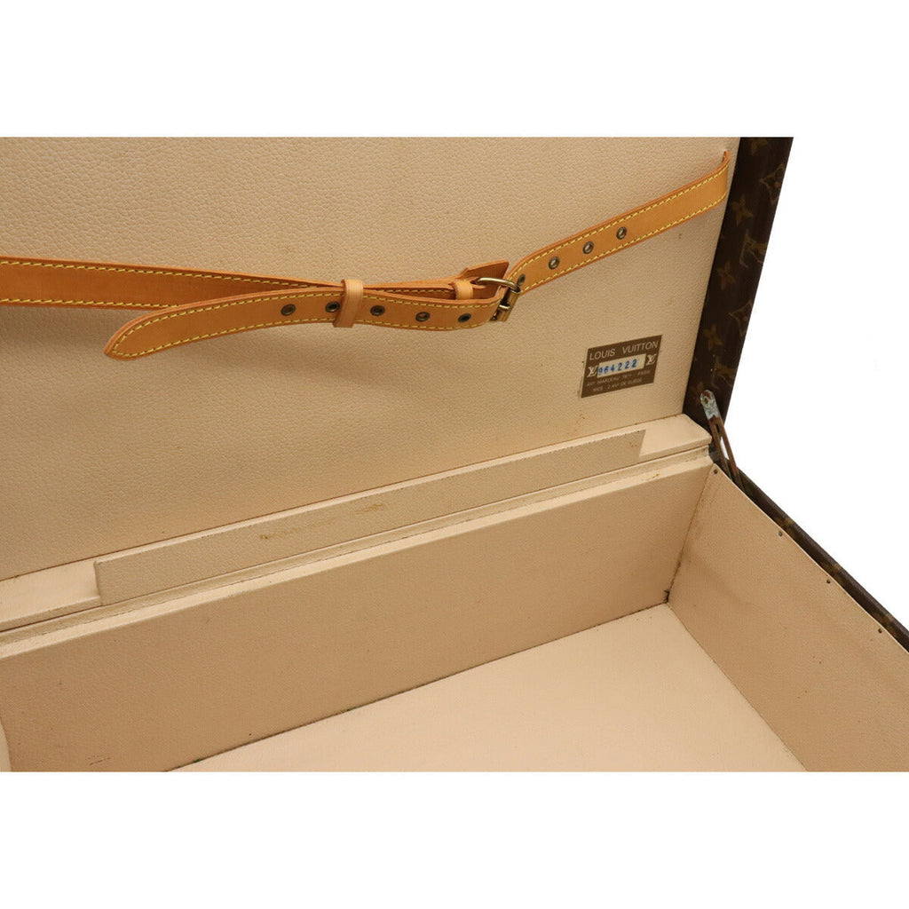 Louis Vuitton Monogram Super President Suitcase Business Bag Trunk Vintage