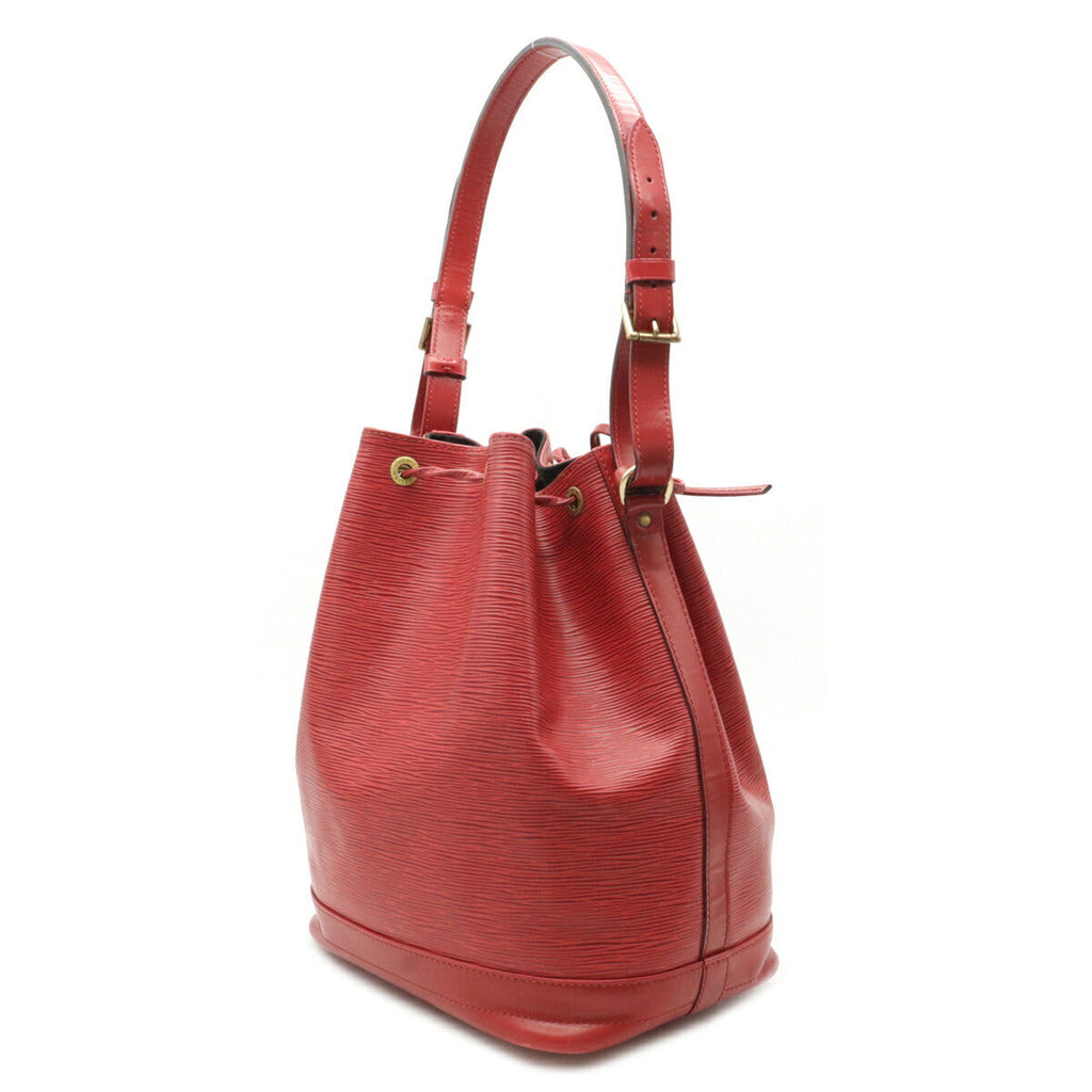Louis Vuitton Epi Noe Shoulder Bag Bucket Bag Castilian Red