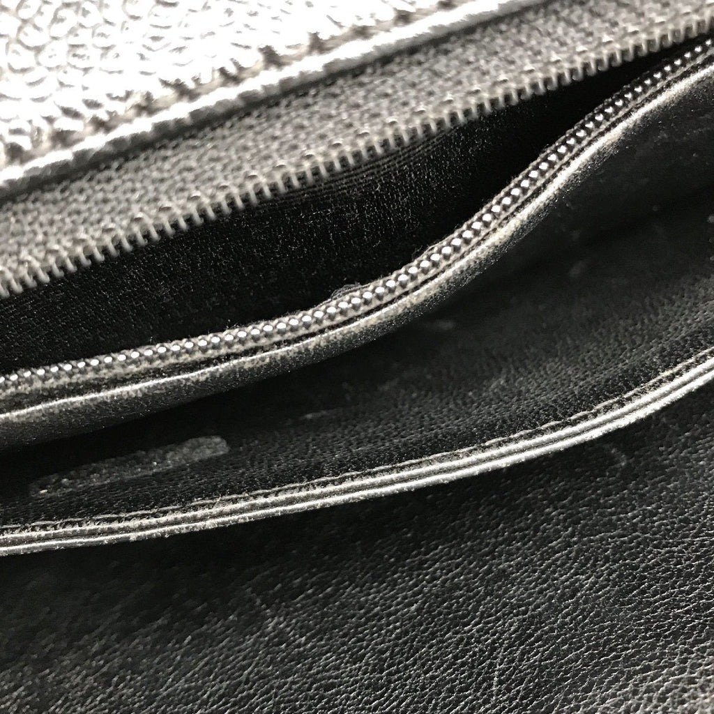 Chanel CC Caviar Leather Kelly Handbag Black