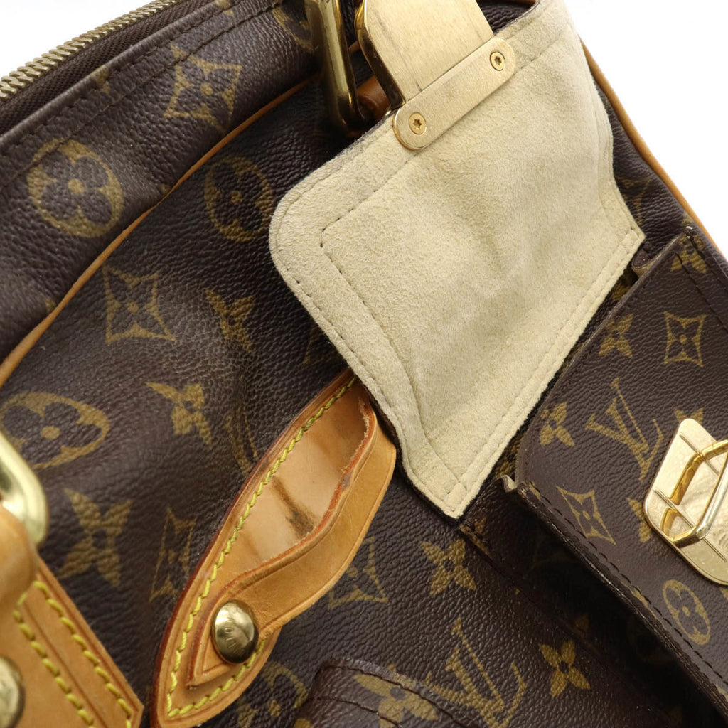 Louis Vuitton Manhattan GM Handbag Boston Bag M40025