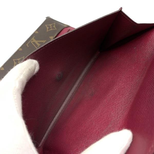 Louis Vuitton Portefeuille Marie Louron Fuchsia Long Wallet M60498