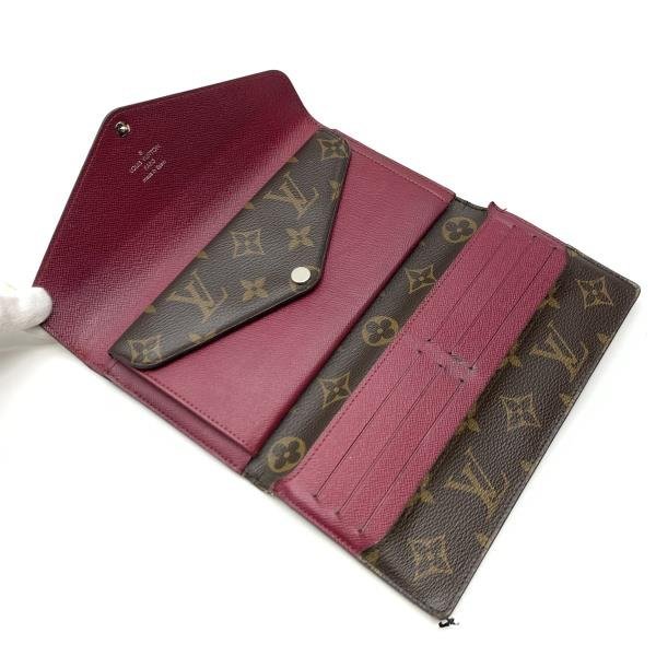 Louis Vuitton Portefeuille Marie Louron Fuchsia Long Wallet M60498