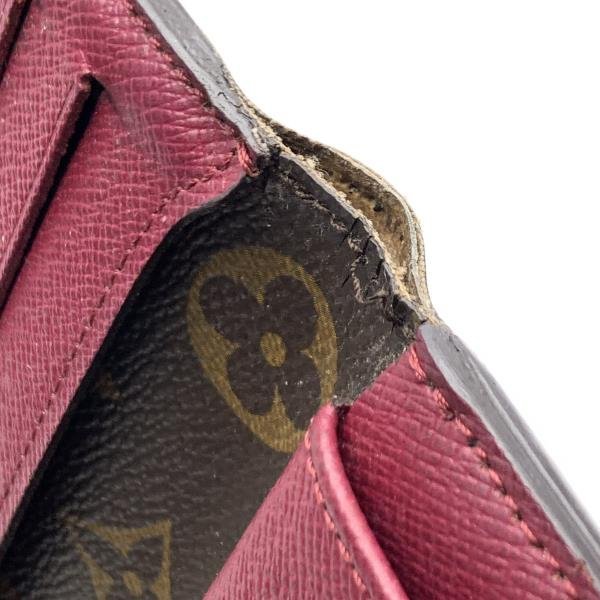 Louis Vuitton Portefeuille Marie Louron Fuchsia Long Wallet M60498
