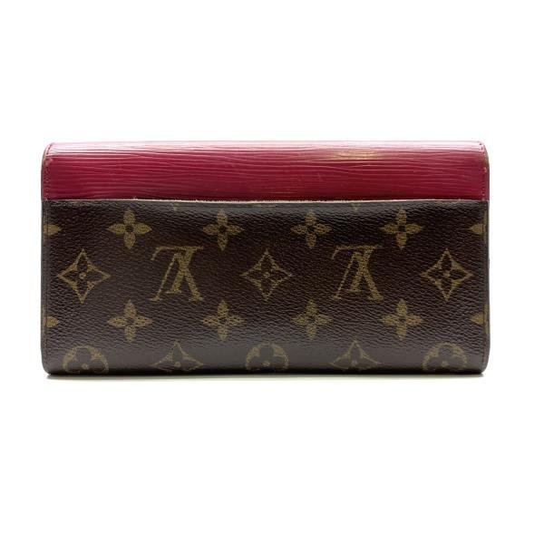 Louis Vuitton Portefeuille Marie Louron Fuchsia Long Wallet M60498