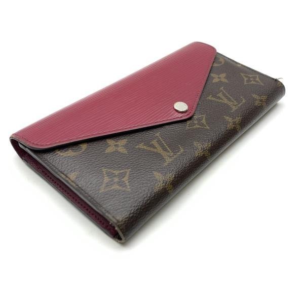 Louis Vuitton Portefeuille Marie Louron Fuchsia Long Wallet M60498