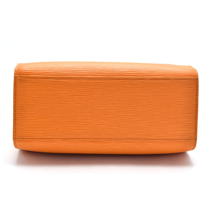 Louis Vuitton Orange Epi Pont Neuf Handbag M5205H