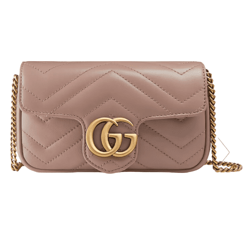 Gucci GG Marmont Matelassé Leather Super Mini Bag