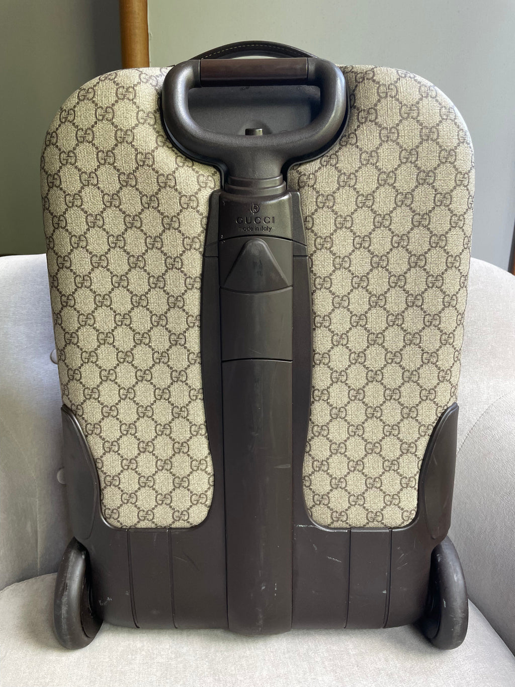 Gucci Supreme Canvas Monogram GG Cabin Suitcase