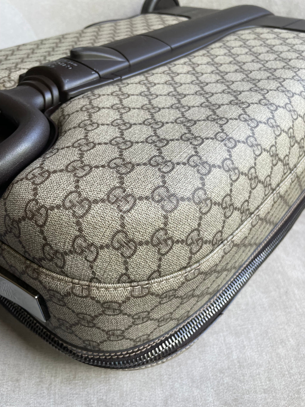Gucci Supreme Canvas Monogram GG Cabin Suitcase