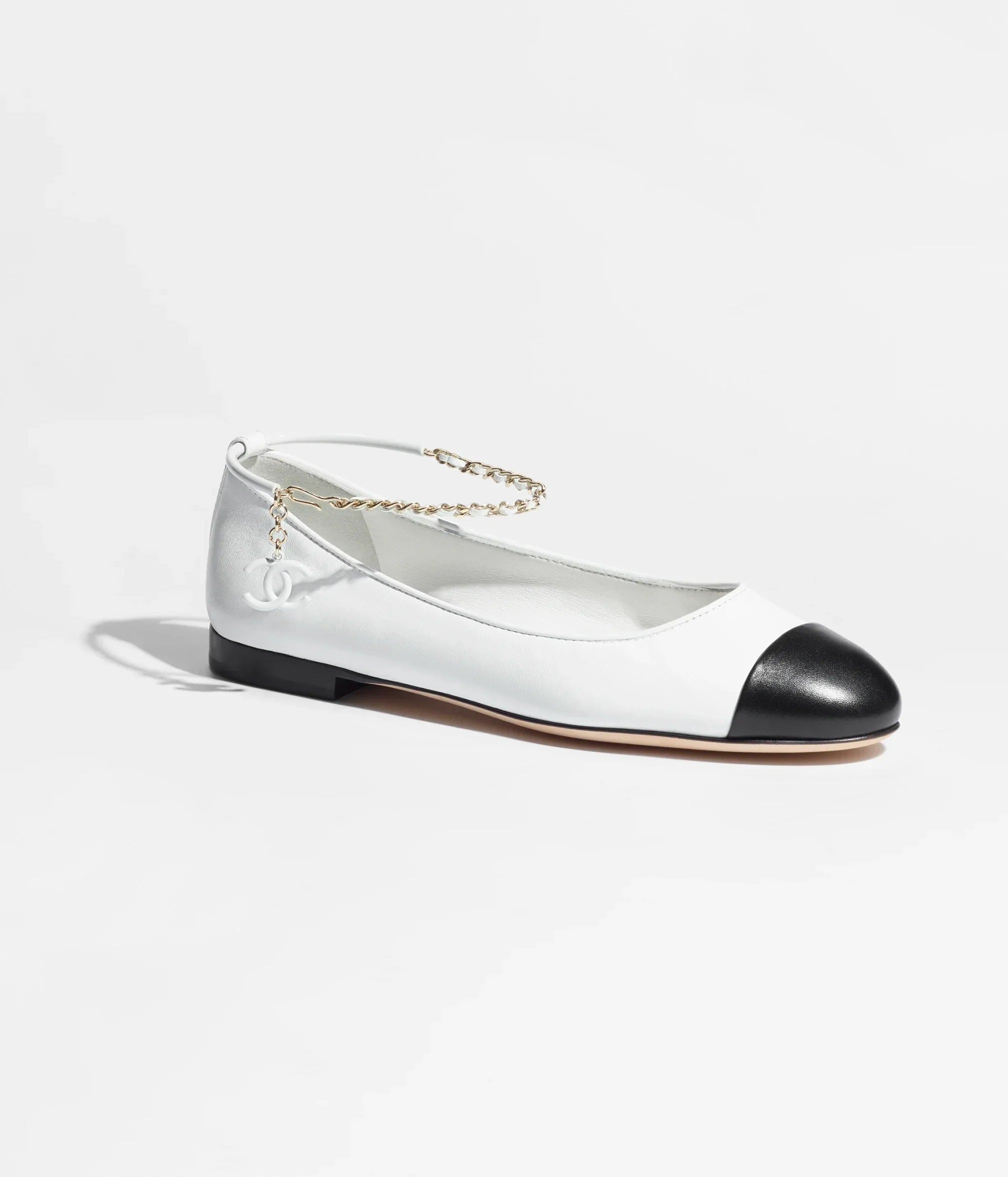 Chanel Leather Ballet Flats