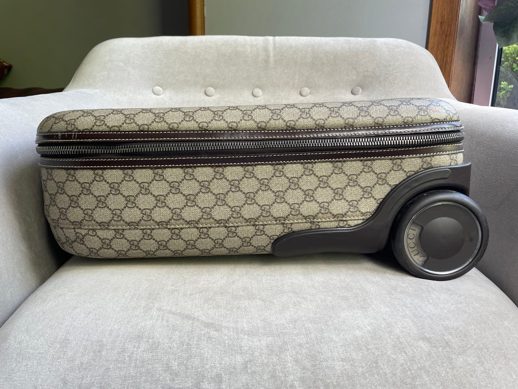 Gucci Supreme Canvas Monogram GG Cabin Suitcase