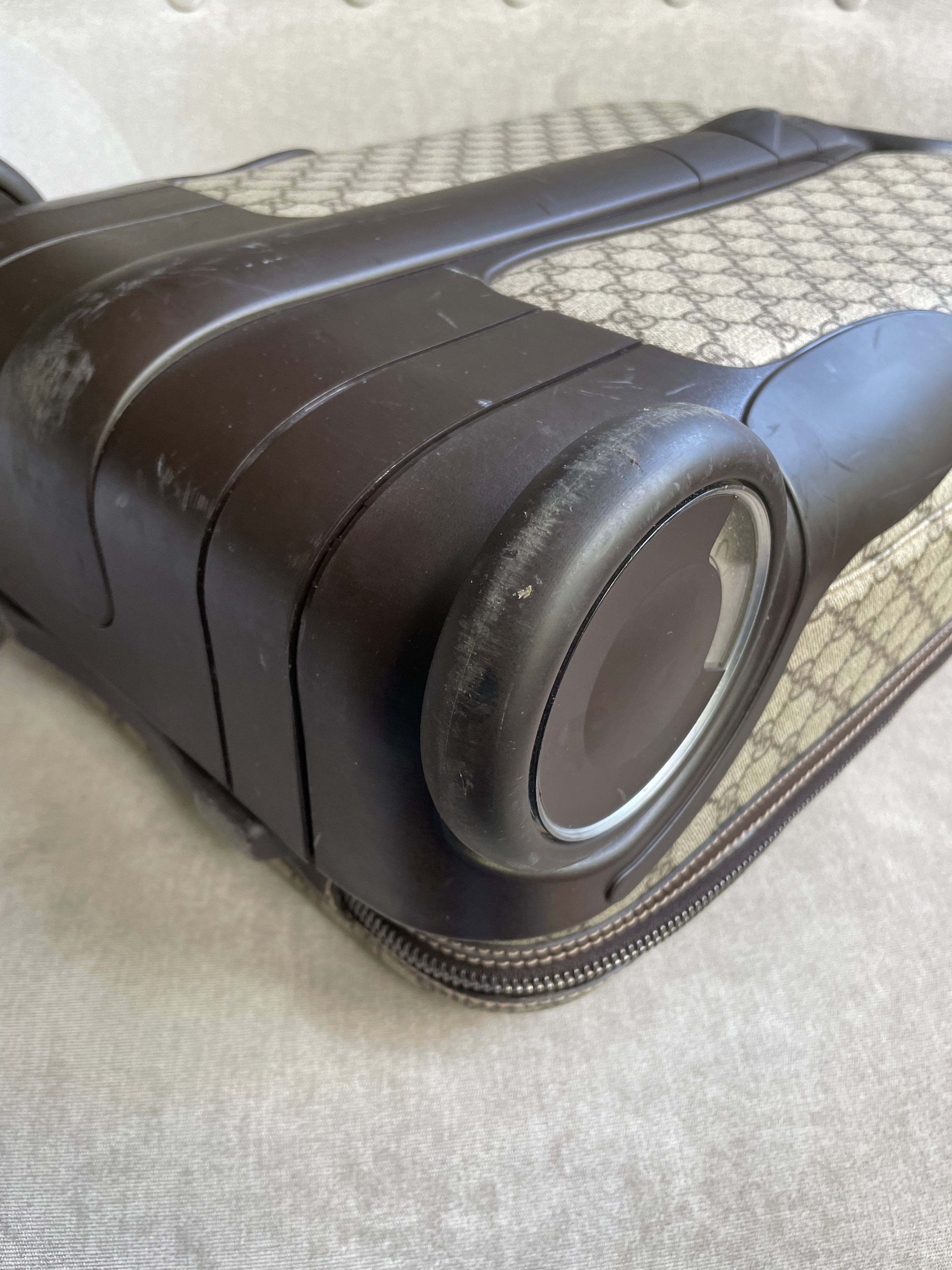 Gucci Supreme Canvas Monogram GG Cabin Suitcase