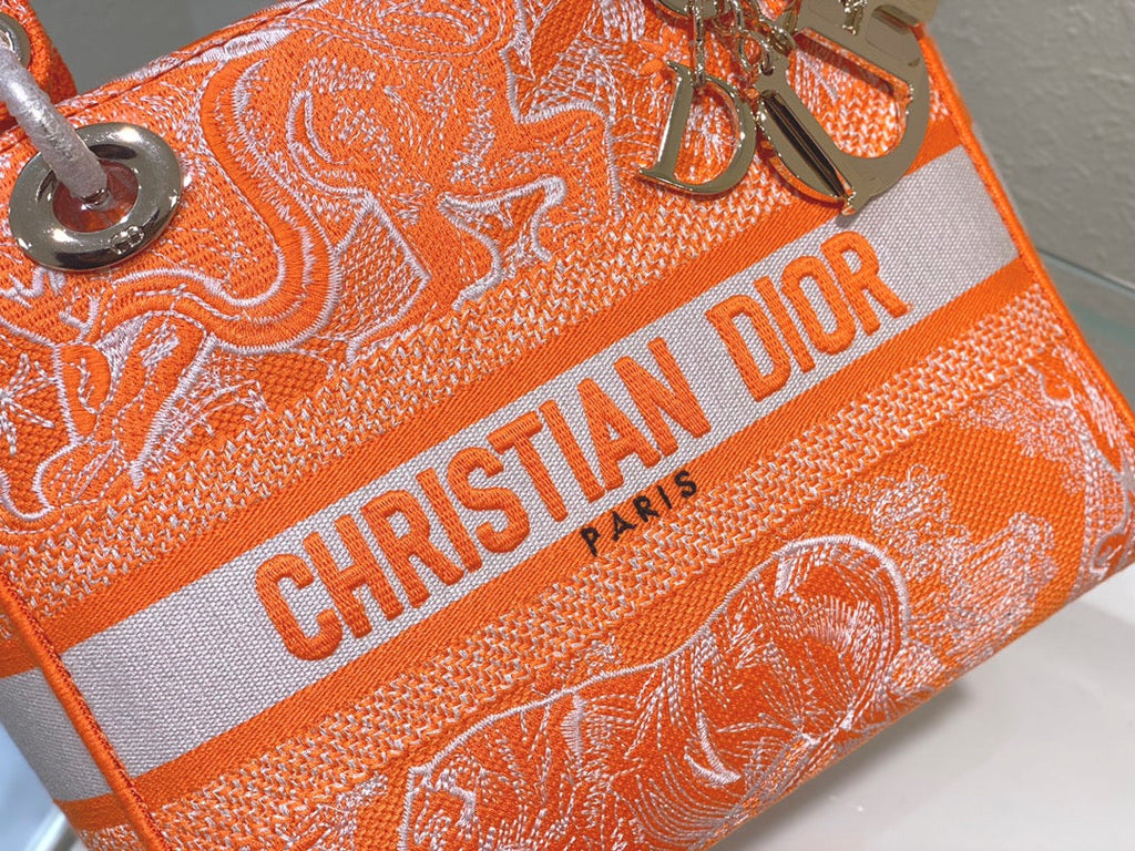 Christian Dior Medium Lady D Lite Bag