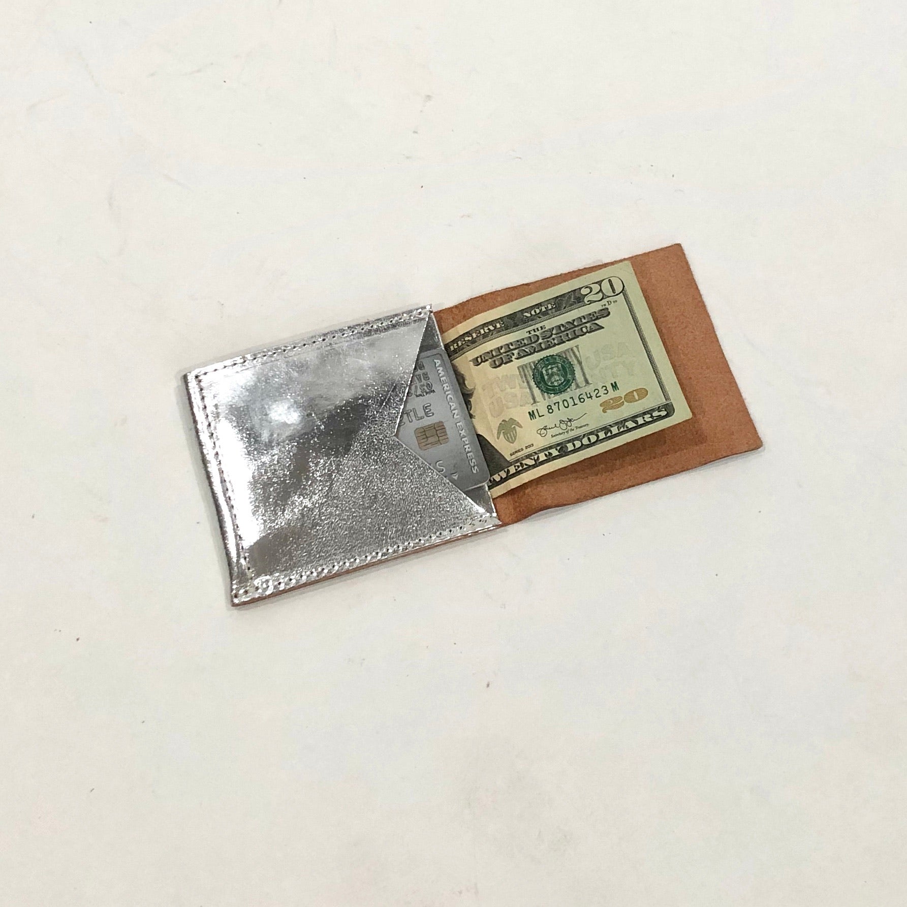 V' cut wallet