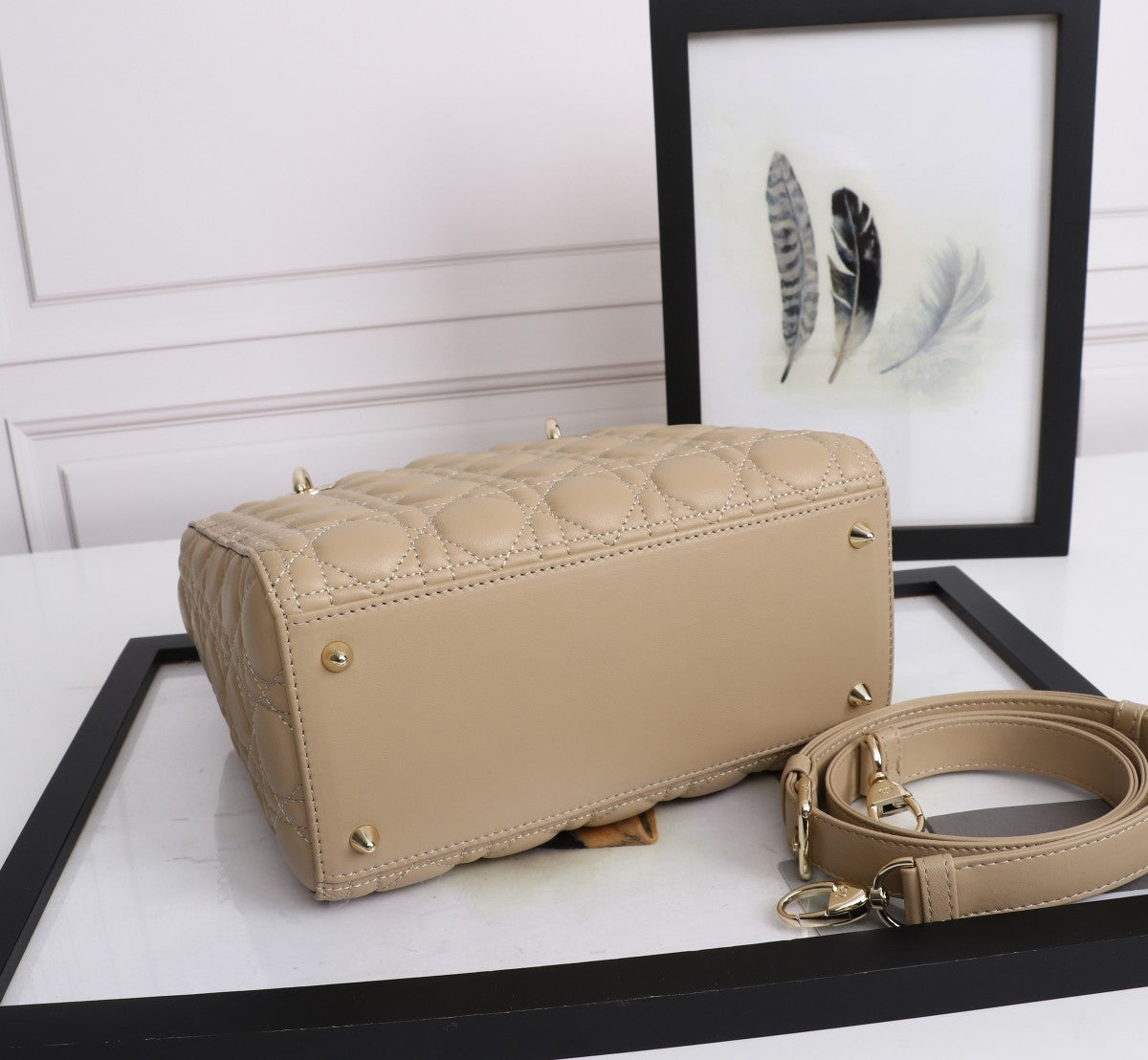 Christian Dior Medium Lady Dior  Bag