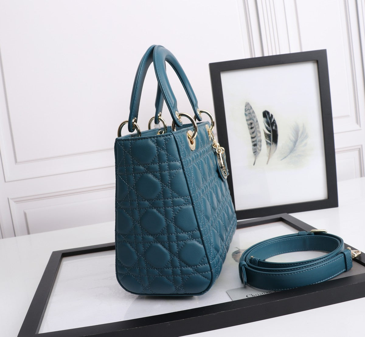 Christian Dior Medium Lady Dior  Bag