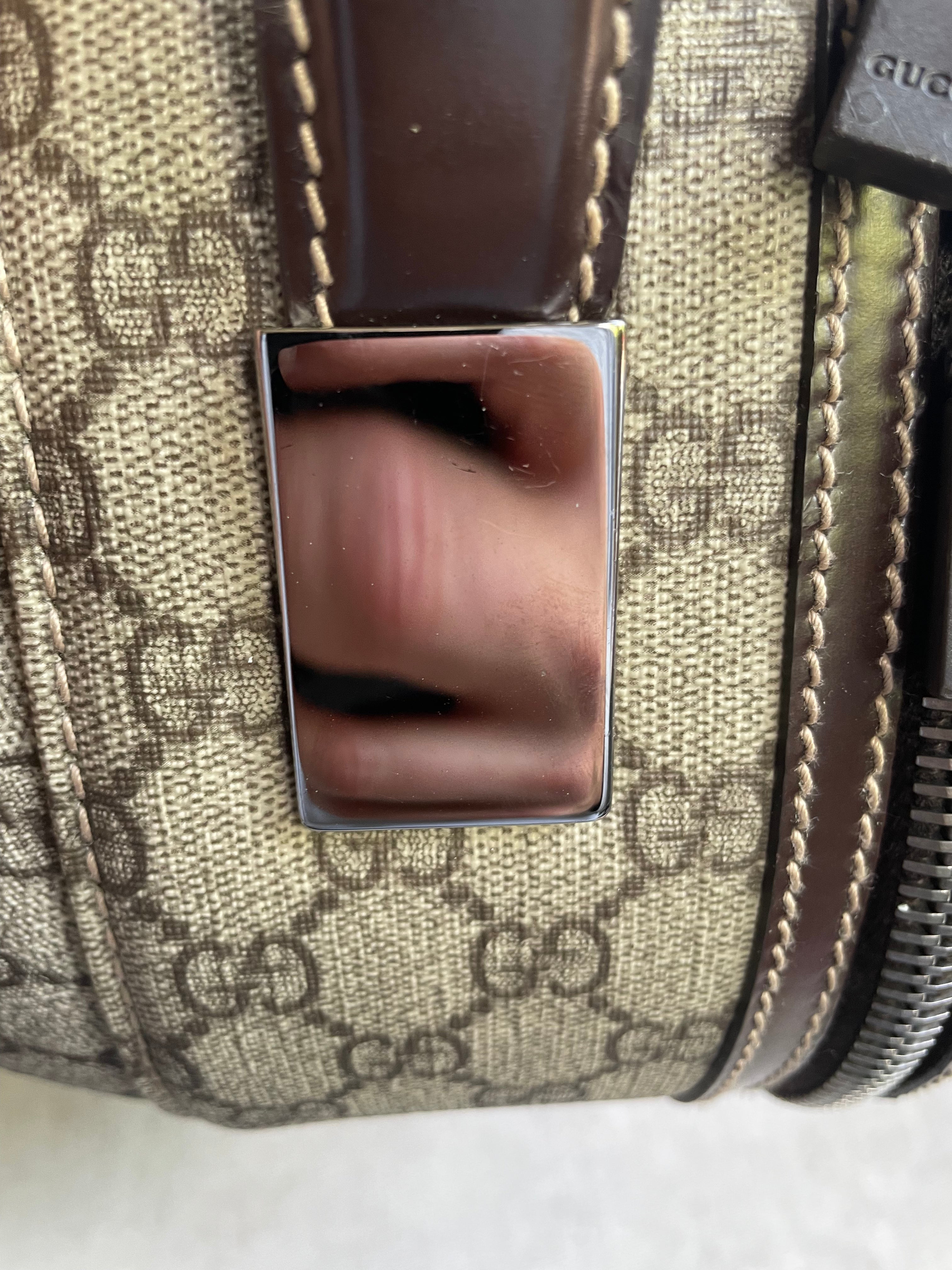 Gucci Supreme Canvas Monogram GG Cabin Suitcase