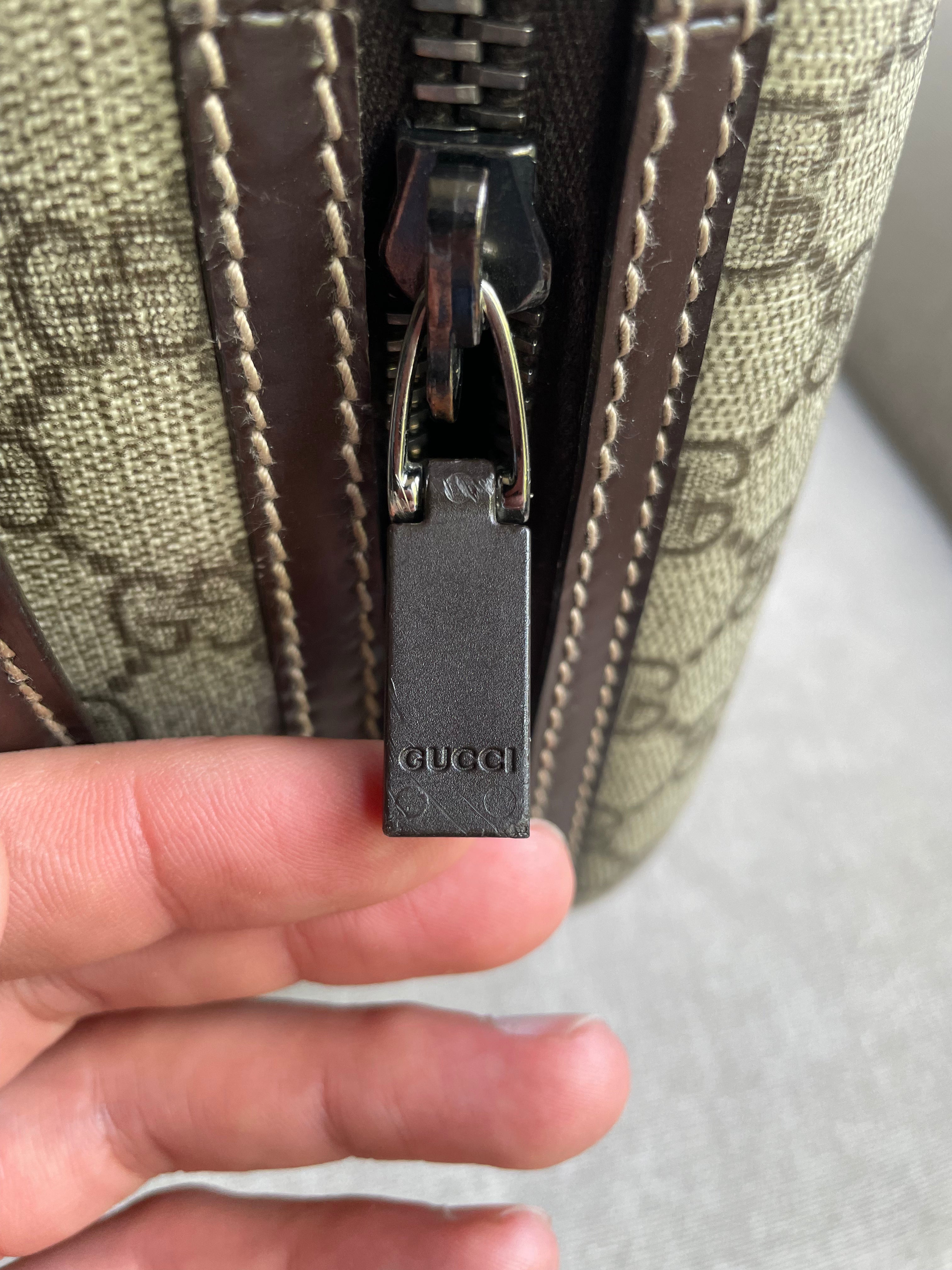 Gucci Supreme Canvas Monogram GG Cabin Suitcase