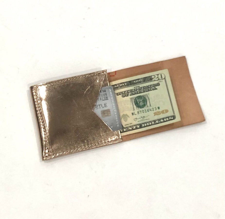 V' cut wallet