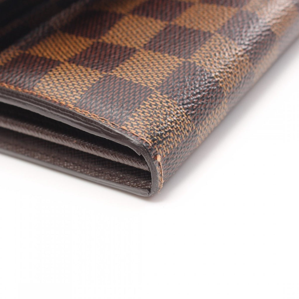 Louis Vuitton Portefeuille Sarah Damier Ebene Bifold Long Wallet
