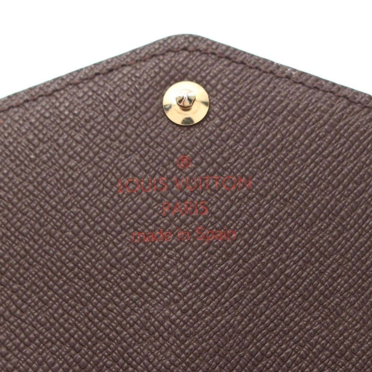 Louis Vuitton Portefeuille Sarah Damier Ebene Bifold Long Wallet